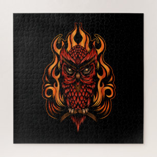 Puzzle Fire owl