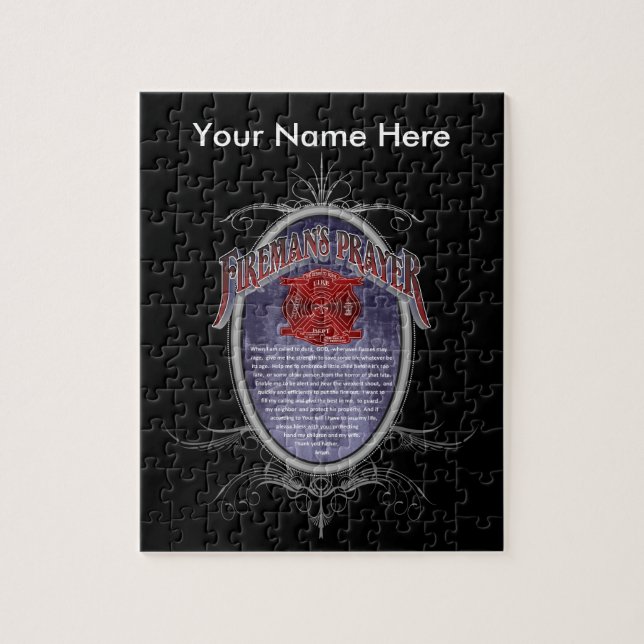 Puzzle Firemans Prayer_ (Vertical)