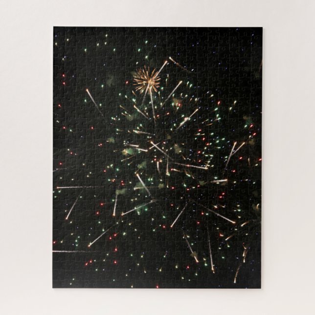 Puzzle Fireworks (Vertical)