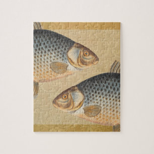 Puzzle Fish+artwork+design+fishing+fishy