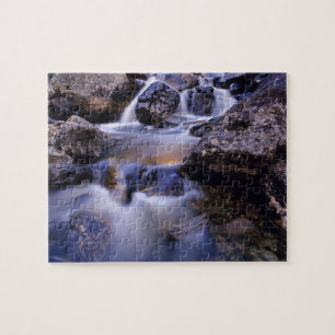 Puzzle Fish Creek Falls près de Steamboat Springs Colora