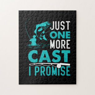 Puzzle Fisher Cadeau Juste Un Poisson De Plus Je Promets