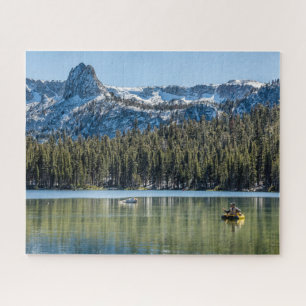 Puzzle Fishing Lake Mamie, Mammoth Lakes, CA,