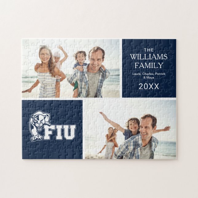 Puzzle FIU Panthers - White Logo (Horizontal)