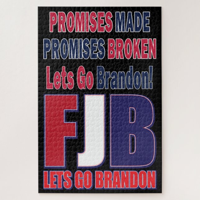 Puzzle FJB - Lets Go Brandon (Vertical)