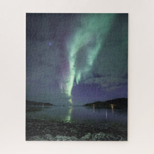Puzzle Fjord Northern Lights