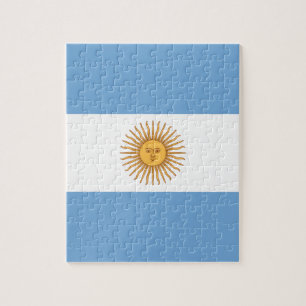 Puzzle Flag of Argentina