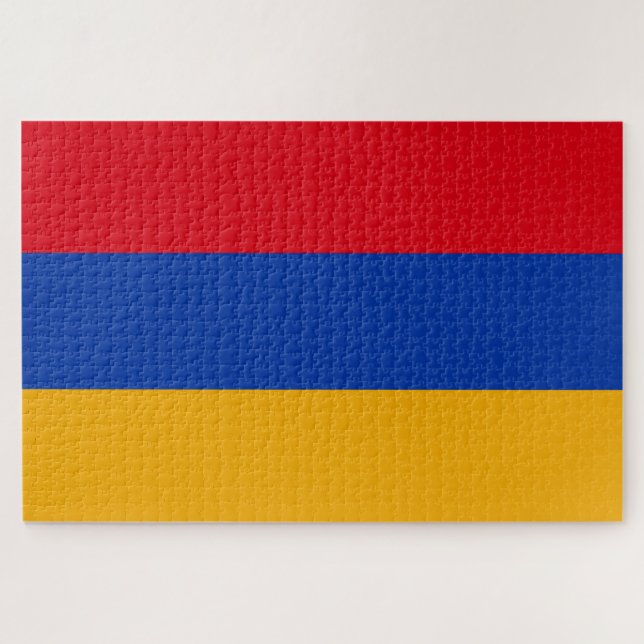 Puzzle Flag of Armenia (Horizontal)