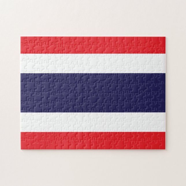Puzzle Flag of Thailand (Horizontal)