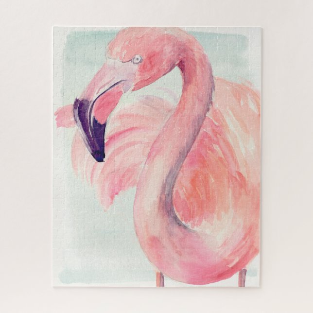 Puzzle Flamant rose Pastel (Vertical)