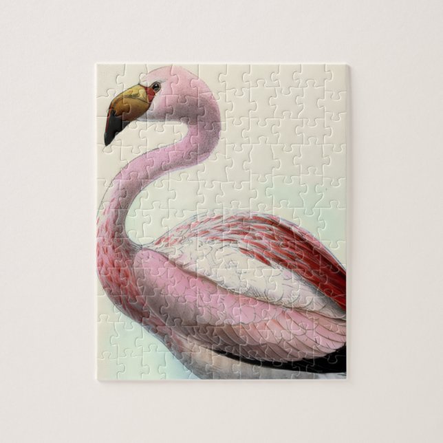 Puzzle Flamant Vintage (Vertical)