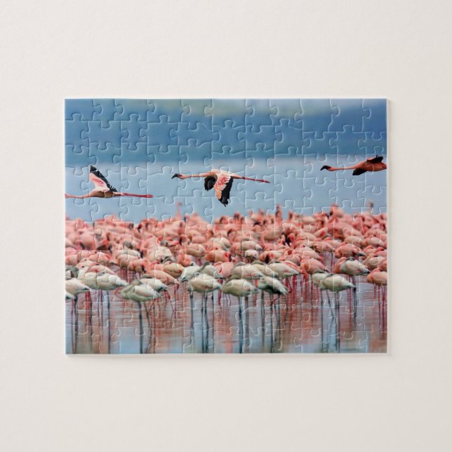 Puzzle Flamants roses (Horizontal)