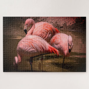 Puzzle Flamants roses