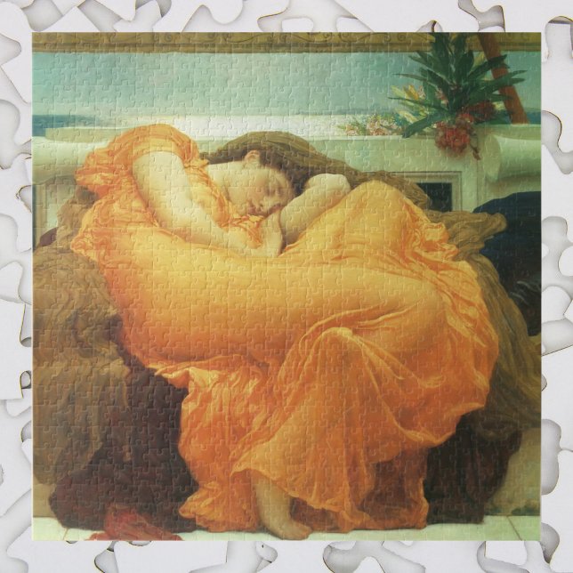 Puzzle Flaming June par Lord Frederic Leighton (Créateur téléchargé)