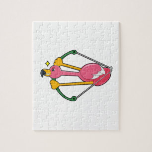 Puzzle Flamingo as Arrow
