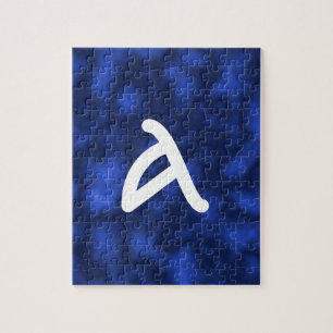 Puzzle Flamme bleue
