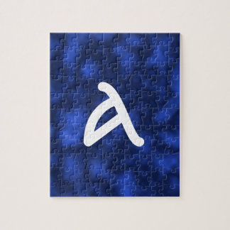 Puzzle Flamme bleue