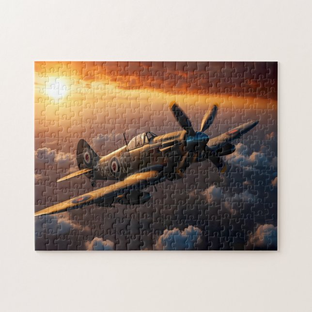 Puzzle Flammes du ciel : l'odeur d'un Spitfire (Horizontal)