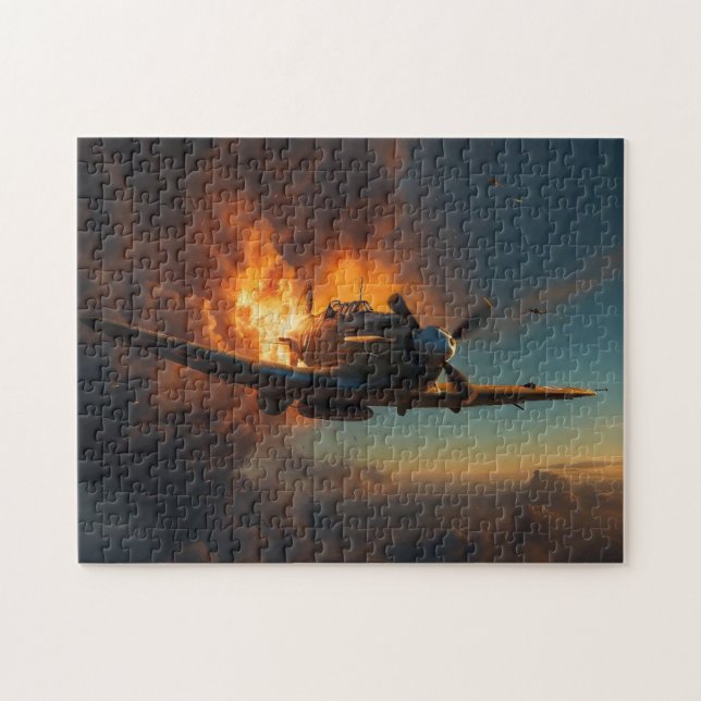 Puzzle Flammes du ciel : l'odeur d'un Spitfire (Horizontal)