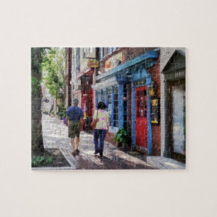 Puzzle Flânerie en bas du Roi Street l'Alexandrie VA