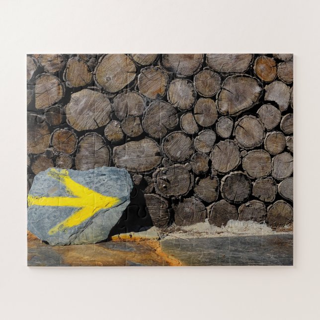 Puzzle Flèche jaune (Horizontal)