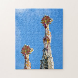 Puzzle Flèches de la Sagrada Familia à Barcelone, Espagne