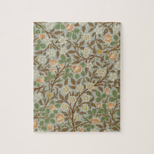 Puzzle Fleur botanique de trèfle William Morris