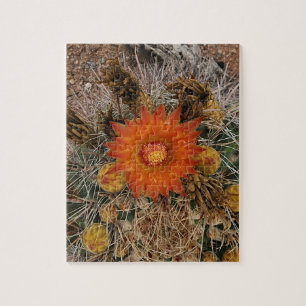 Puzzle Fleur Cactus