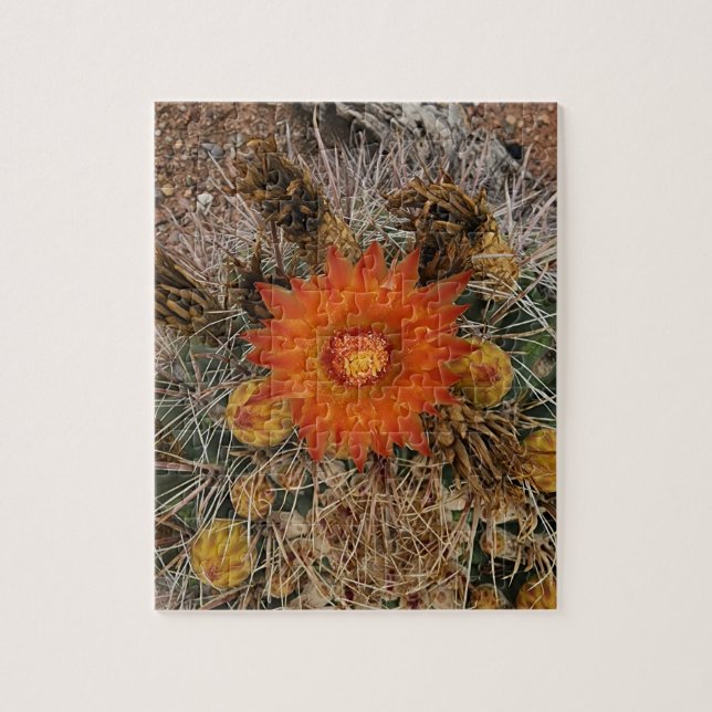 Puzzle Fleur Cactus (Vertical)