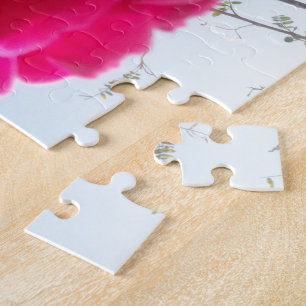 Puzzle Fleur Céleste : Une Rose Contre le Ciel