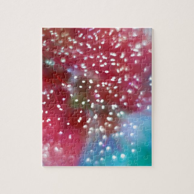 Puzzle Fleur de brosse Abstraite (Vertical)