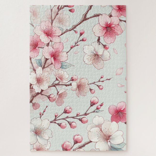 Puzzle Fleur de Cerisier (Vertical)