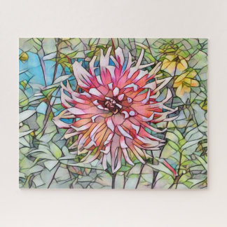 PUZZLE FLEUR DE DAHLIA