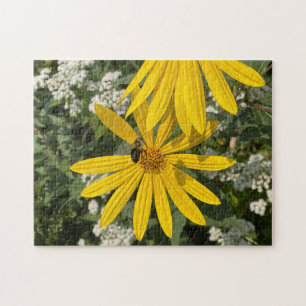 Puzzle Fleur de Jérusalem avec abeille
