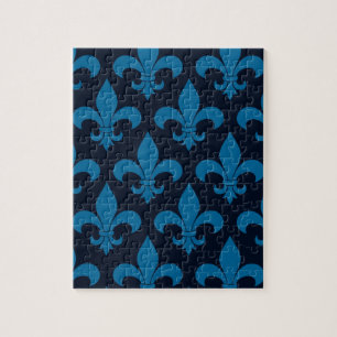 Puzzle Fleur de lis Motif Classic