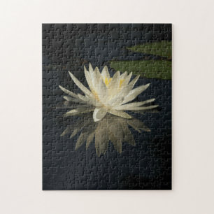 Puzzle Fleur de Lys Blanche Personnalisé