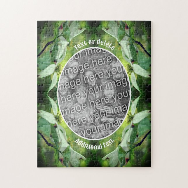 Puzzle Fleur Dogwood Personnalisé Créer Votre Propre Phot (Vertical)