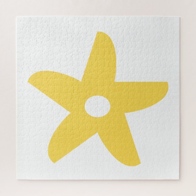 Puzzle Fleur drôle (Vertical)