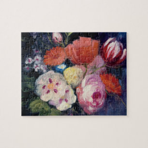 Puzzle Fleur fraîche de ressort de coupe