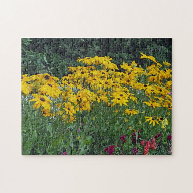 Puzzle Fleur Jaune Daisies Jaunes (Horizontal)