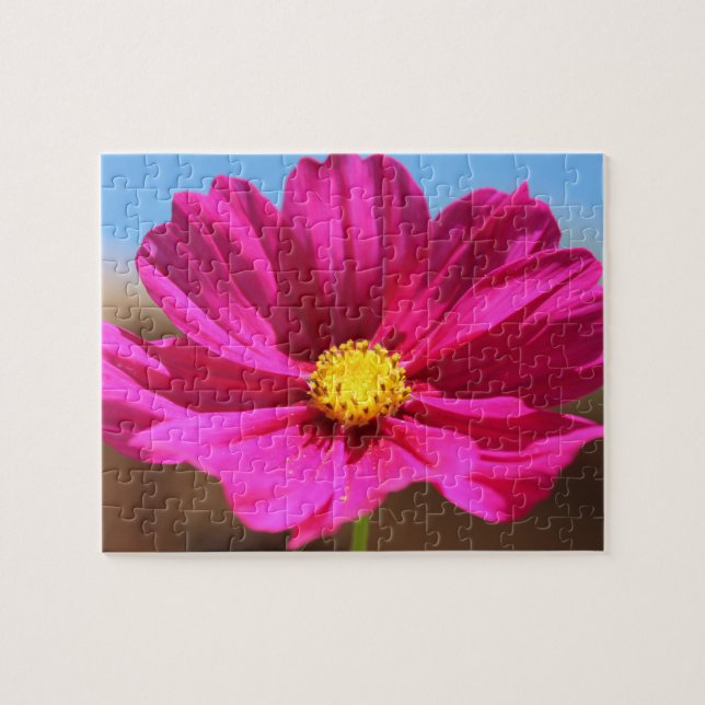 Puzzle Fleur Magenta (Horizontal)