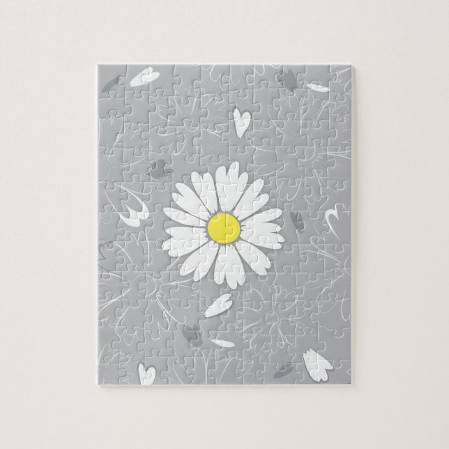 Puzzle Fleur marguerite d'Eilin (Vertical)