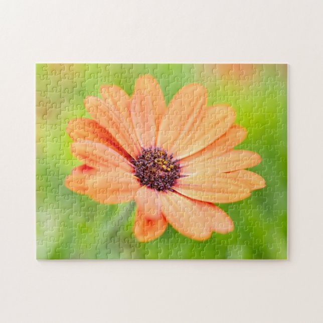 Puzzle Fleur orange (Horizontal)
