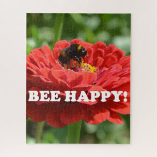 Puzzle Fleur rouge d'Abee Happy