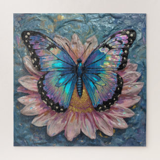 Puzzle Fleur sereine immergée dans une couleur riche