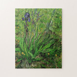 Puzzle Fleur vintage,, Iris par Vincent van Gogh