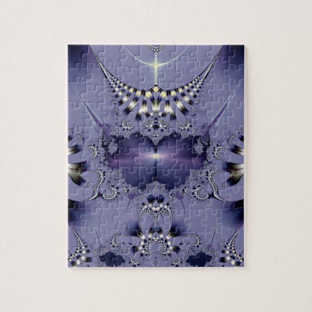 Puzzle Fleur violette (Vertical)
