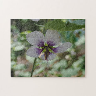 Puzzle Fleur Violette