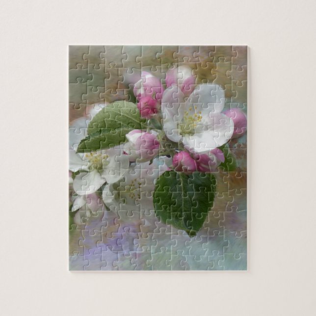 Puzzle Fleurit de l'arbre Apple (Vertical)