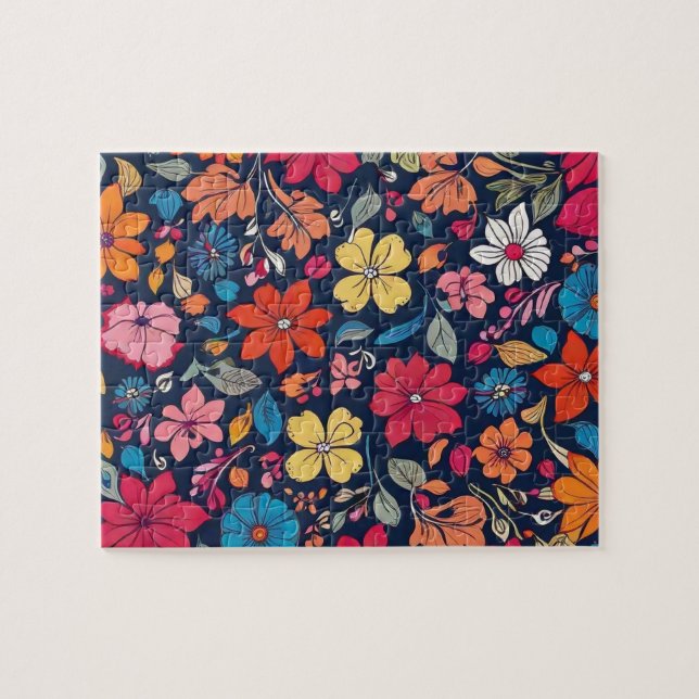 Puzzle Fleurs (Horizontal)
